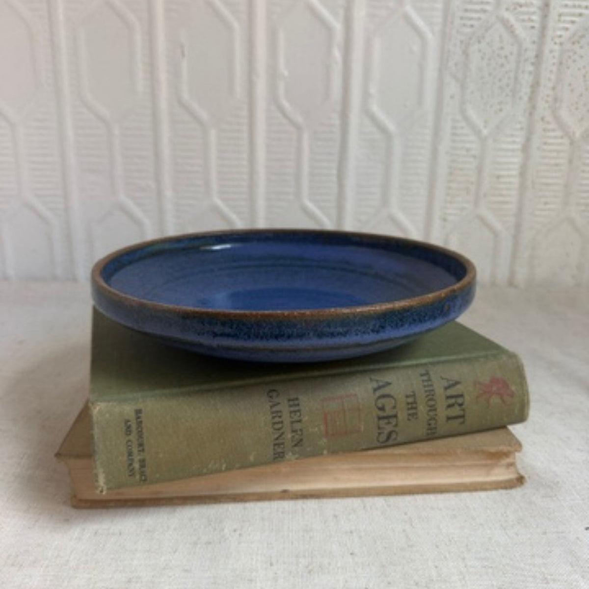 Mediterranean Blue Ceramic Bowl by Ben Clark
