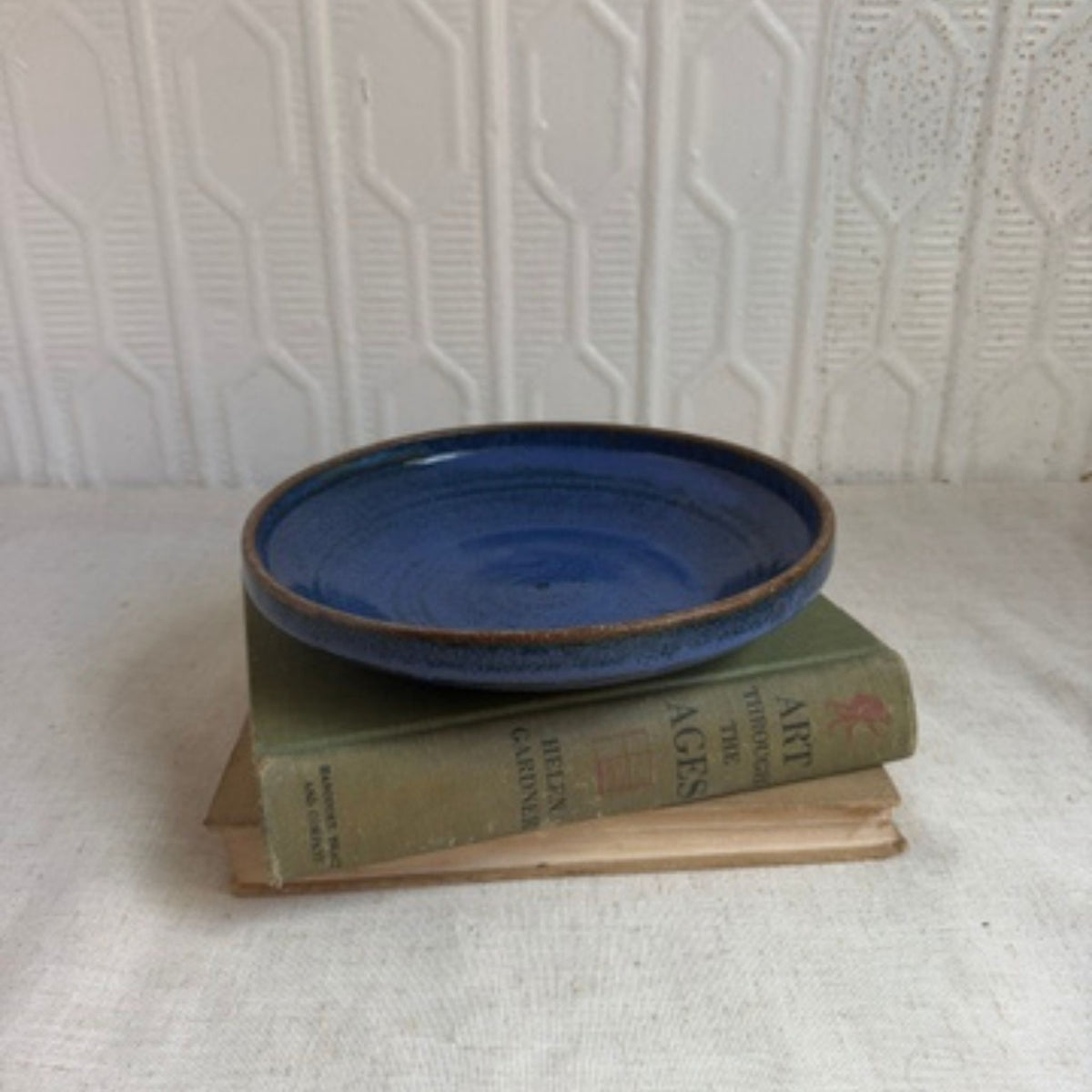 Mediterranean Blue Ceramic Bowl by Ben Clark