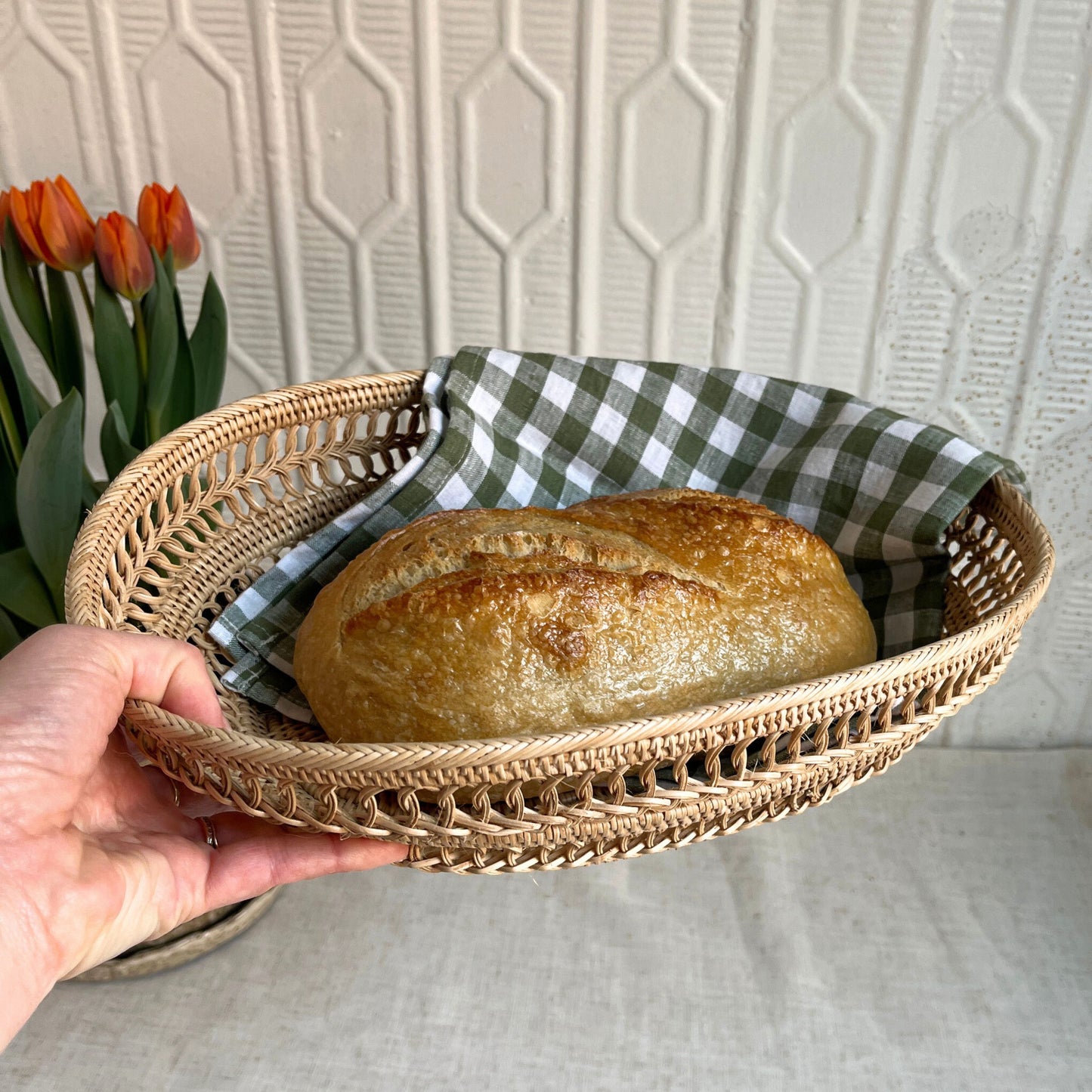 Oval Bread Basket