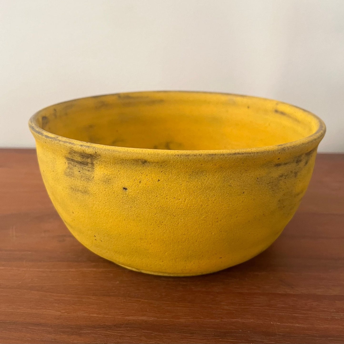 Goldenrod Deep Bowl by Abbey Prexta