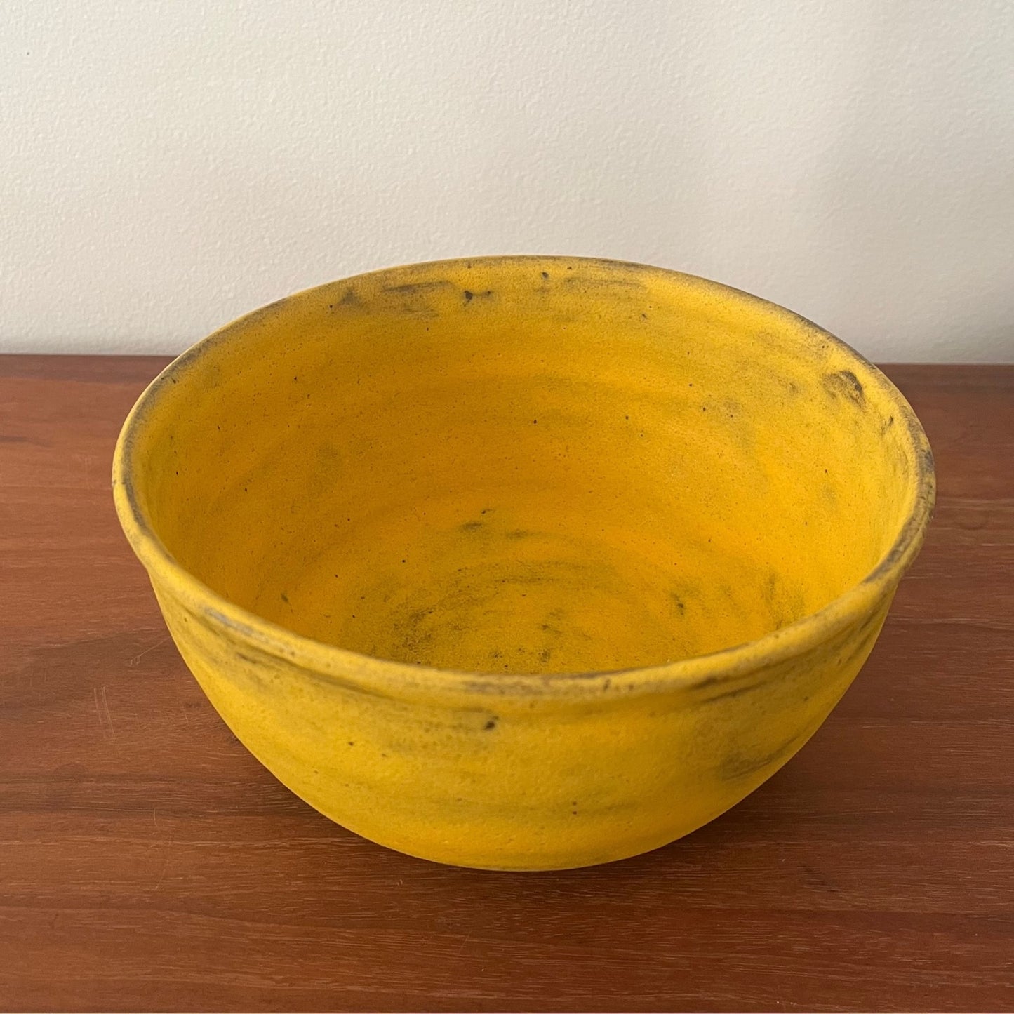 Goldenrod Deep Bowl by Abbey Prexta