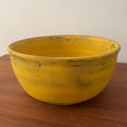 Goldenrod Deep Bowl by Abbey Prexta