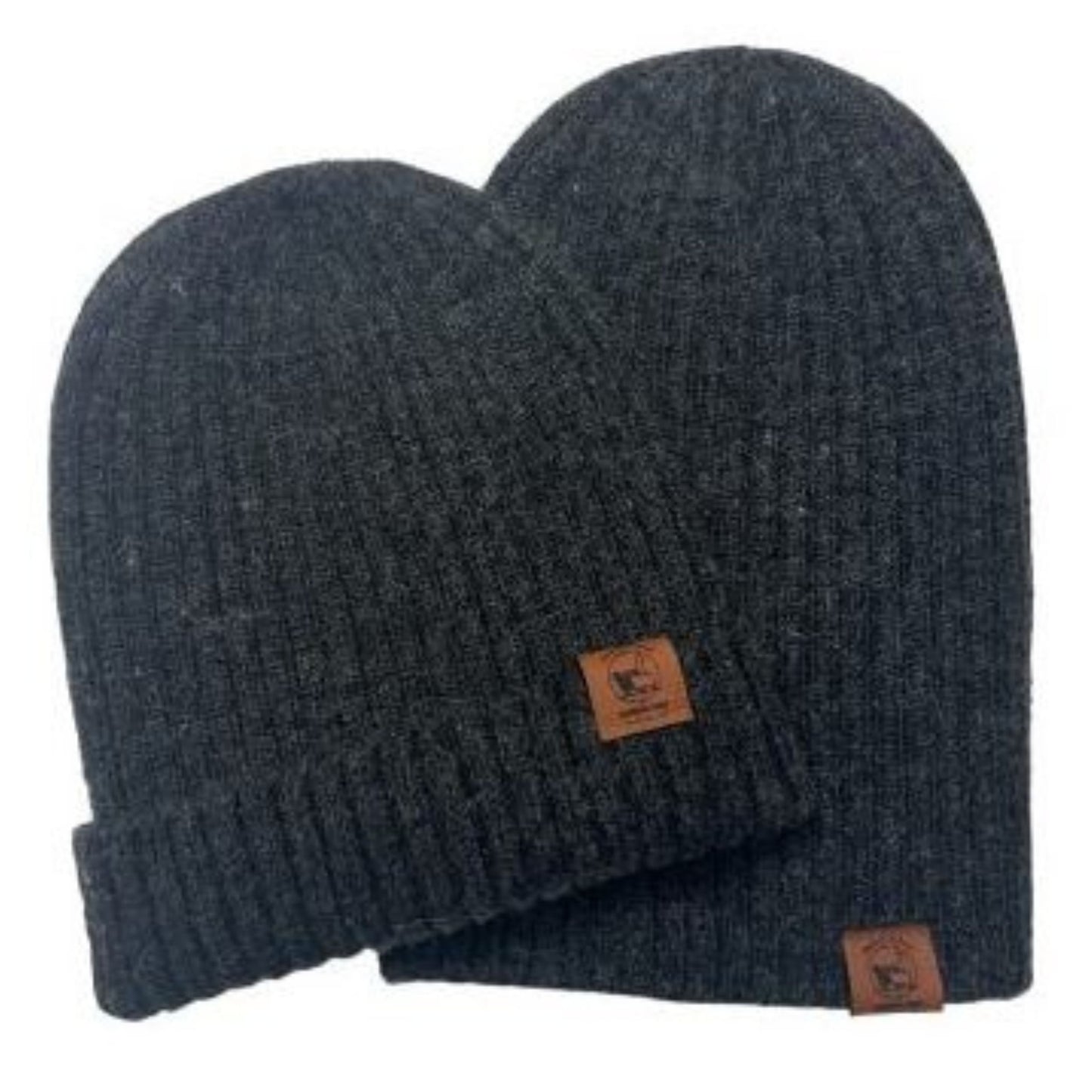 Alpaca & Merino Wool Ribbed Beanie