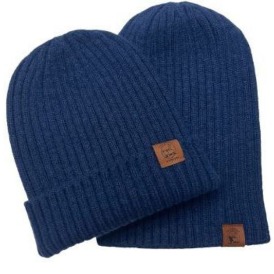 Alpaca & Merino Wool Ribbed Beanie