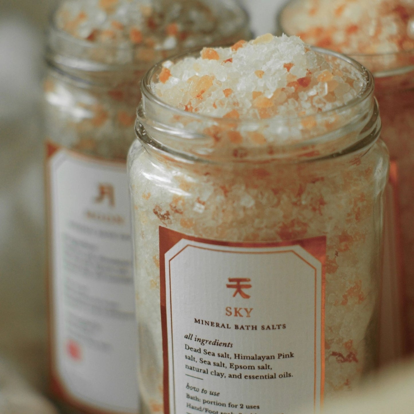 Mineral Bath Salts with Essential Oils