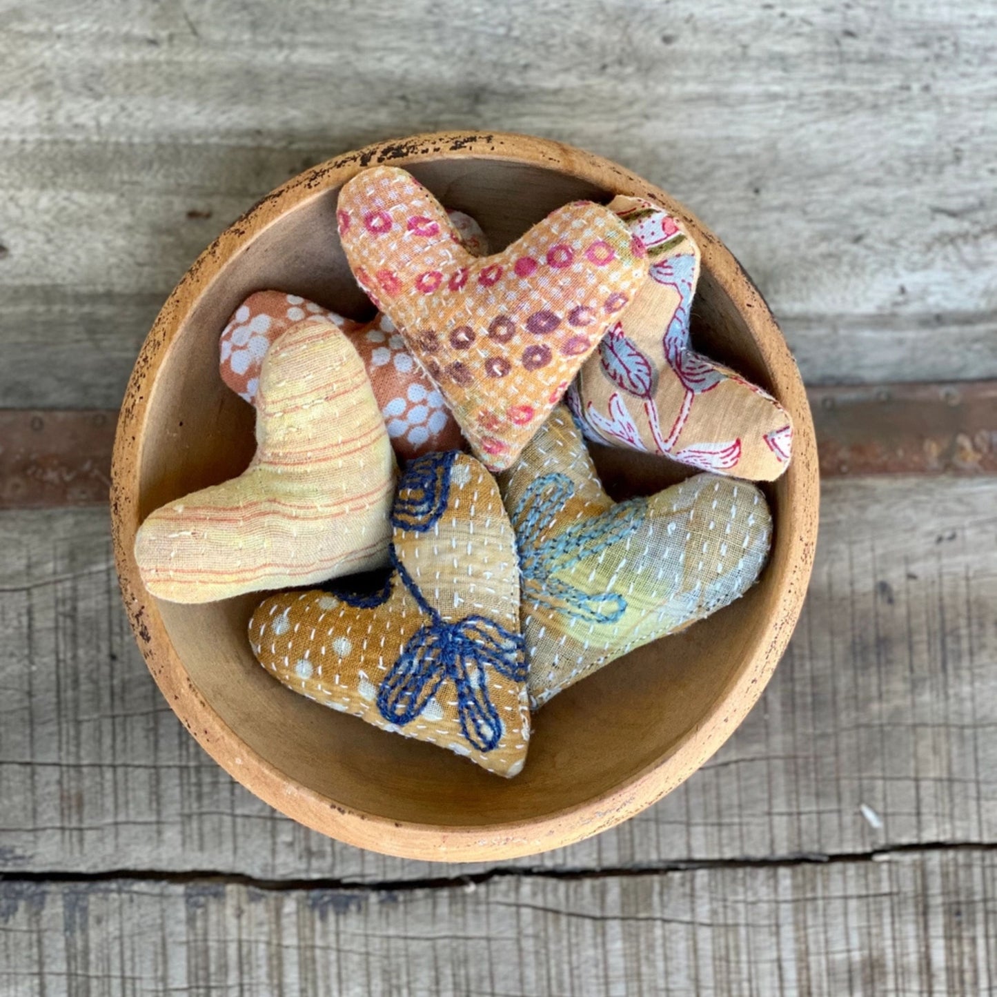 Mini Lavender Heart Sachets