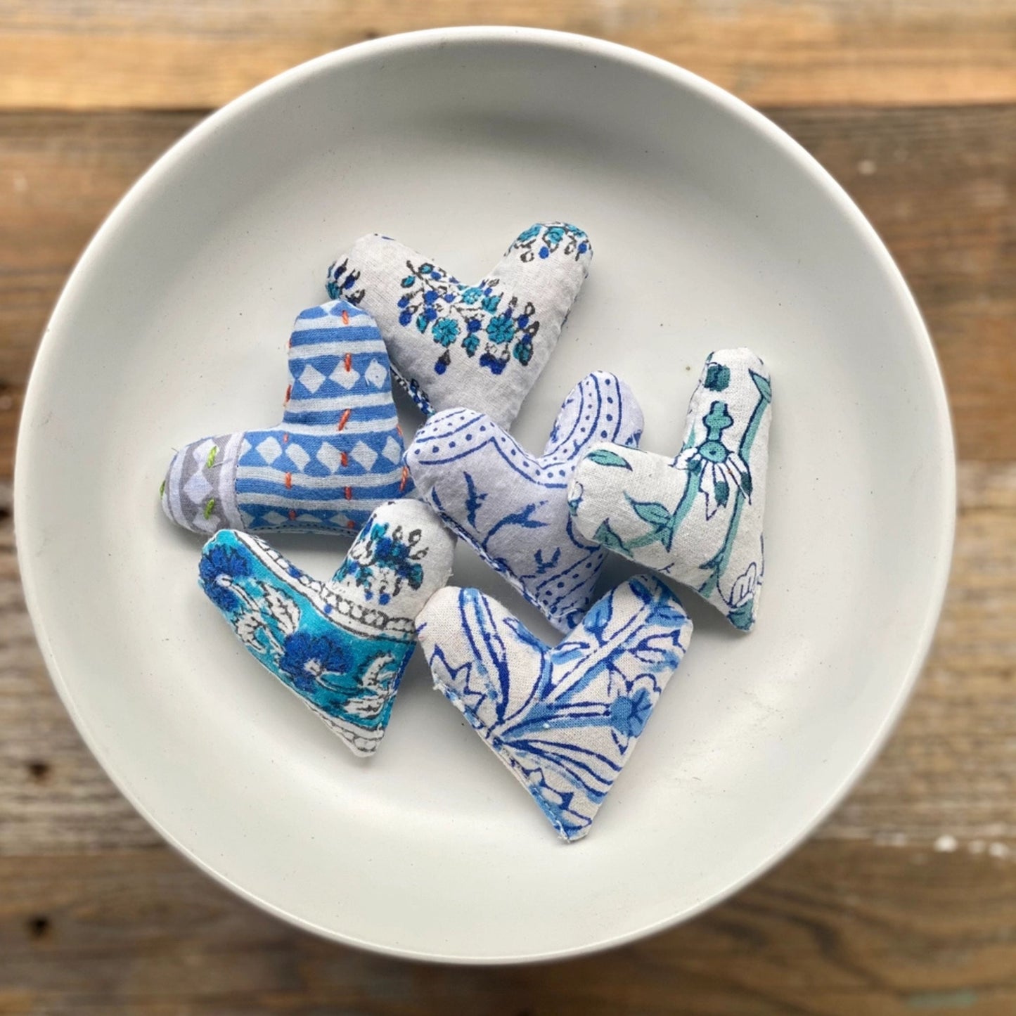 Mini Lavender Heart Sachets