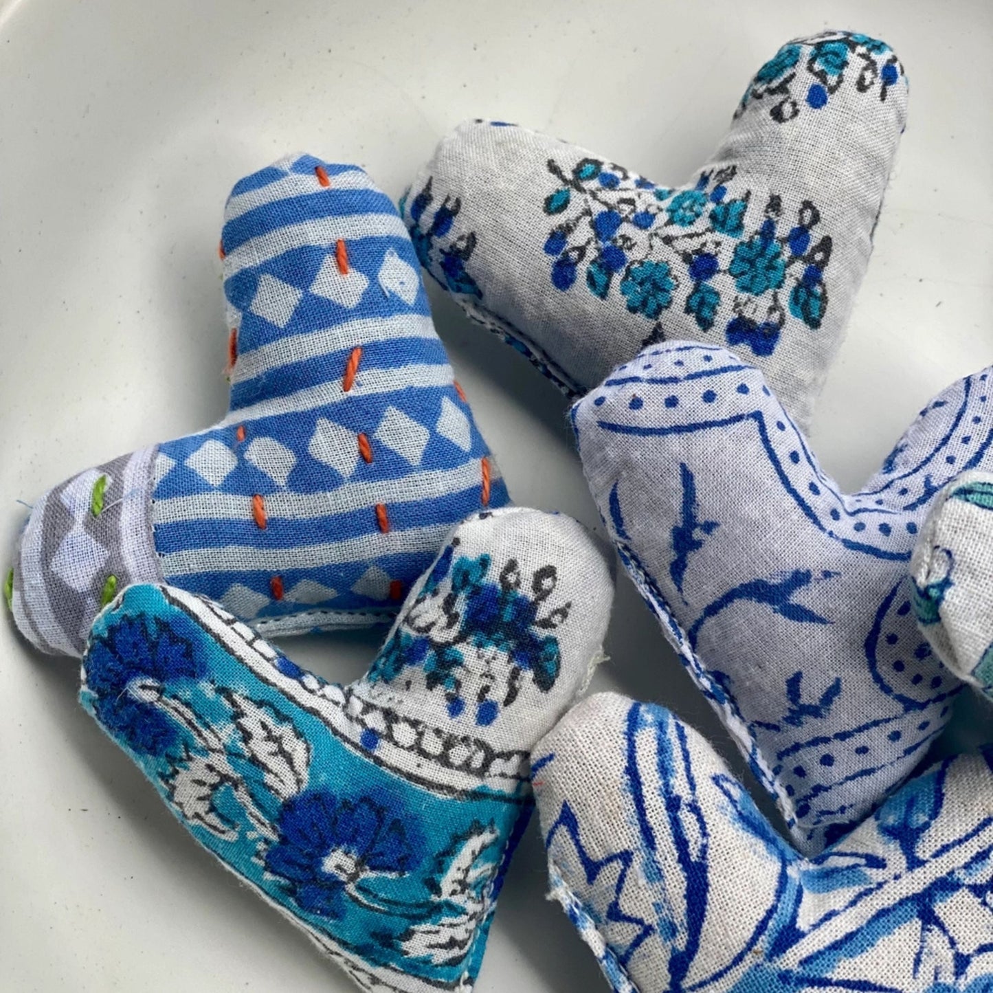 Mini Lavender Heart Sachets
