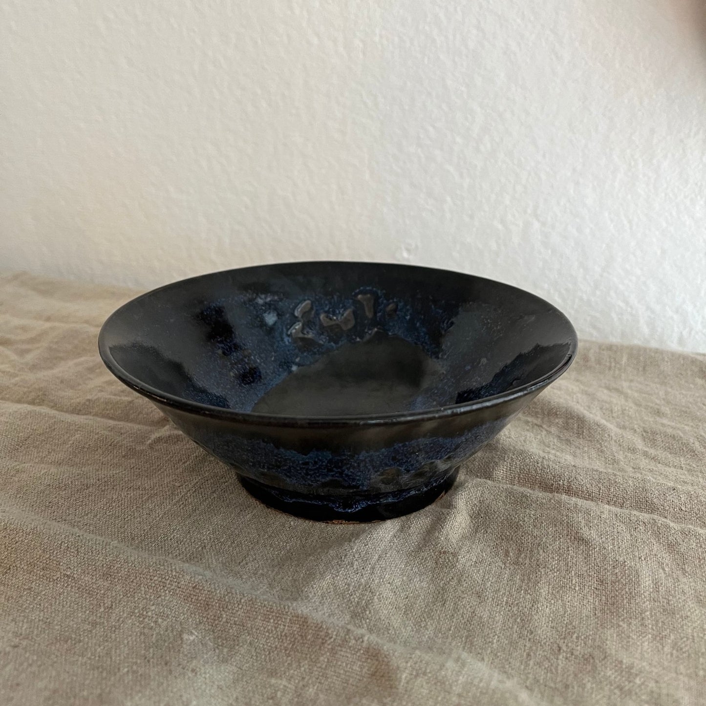 Black & Blue Bowl by Maxx Berkowitz