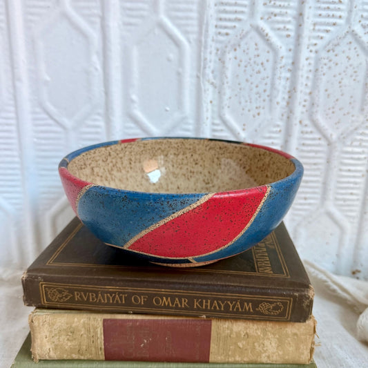 Wavy Banded Cereal Bowl by Cameron Petkov