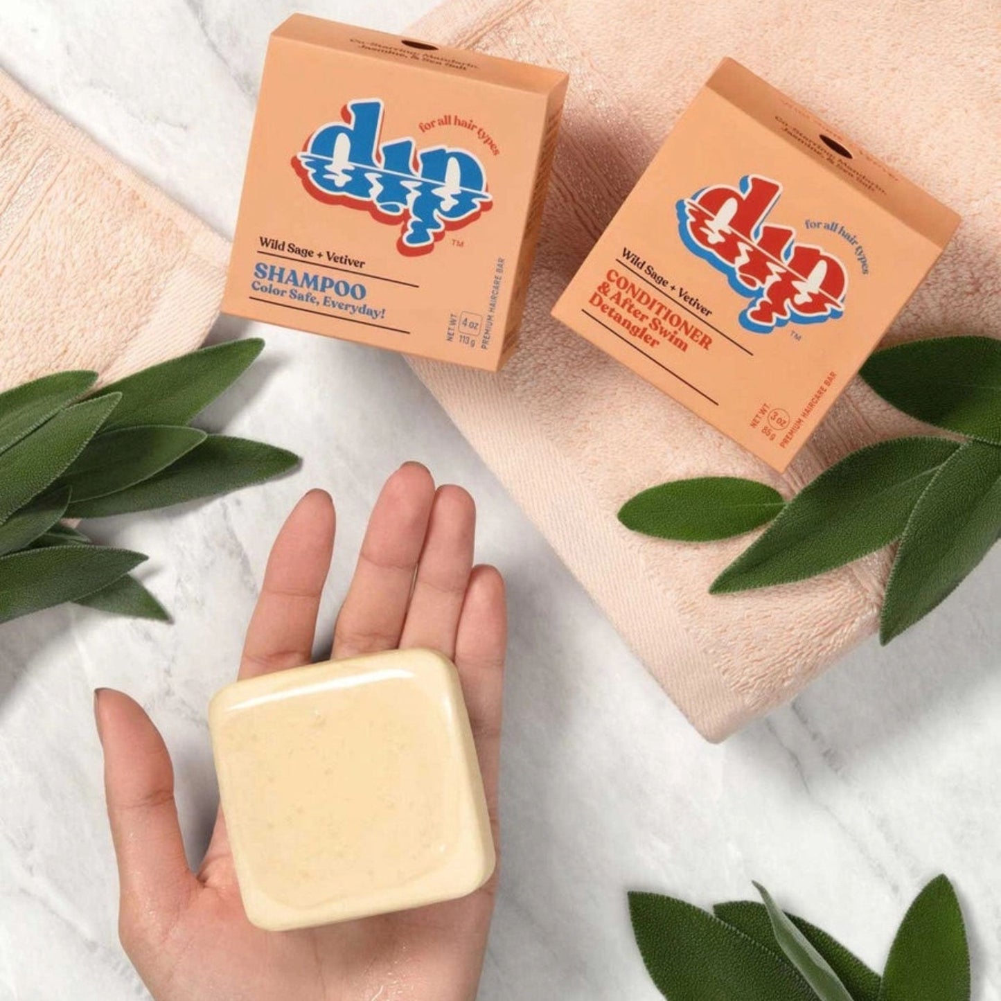 Dip Shampoo Bar Wild Sage & Vetiver