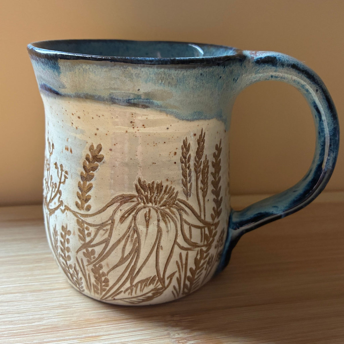 Flower Ceramic Mug by Danielle Payette