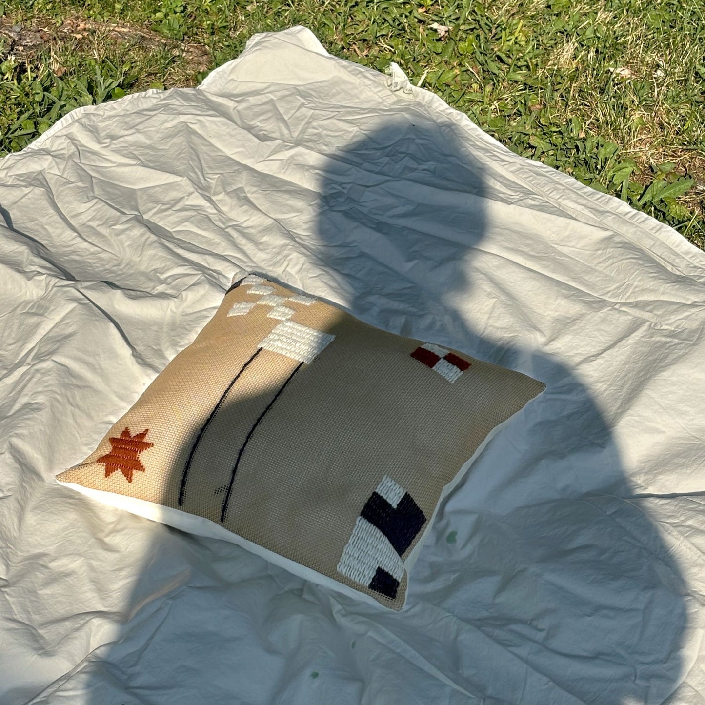 Hearth Pillow by Sam Tannenbaum