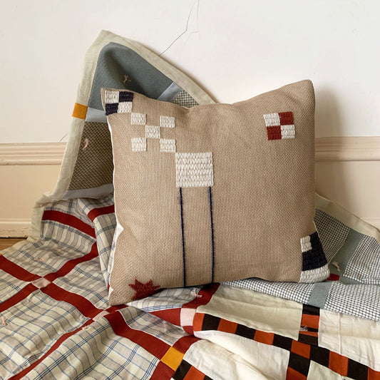 Hearth Pillow by Sam Tannenbaum