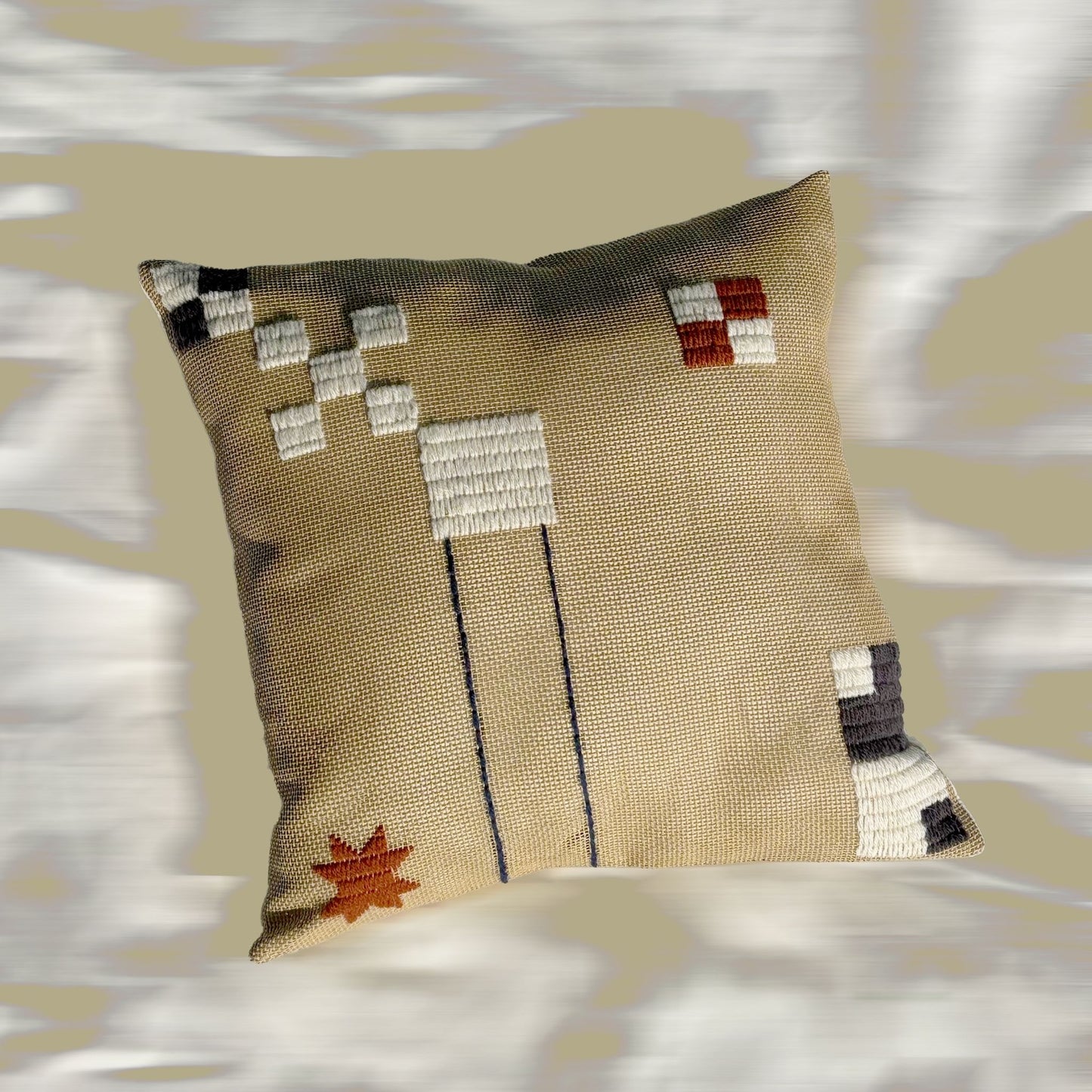 Hearth Pillow by Sam Tannenbaum