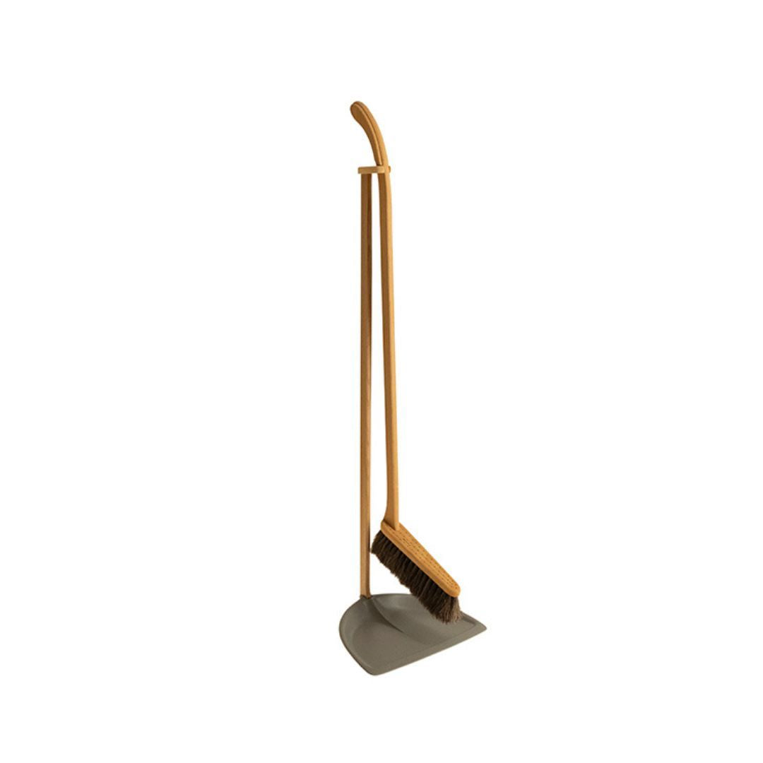 Standing Broom and Dustpan Set