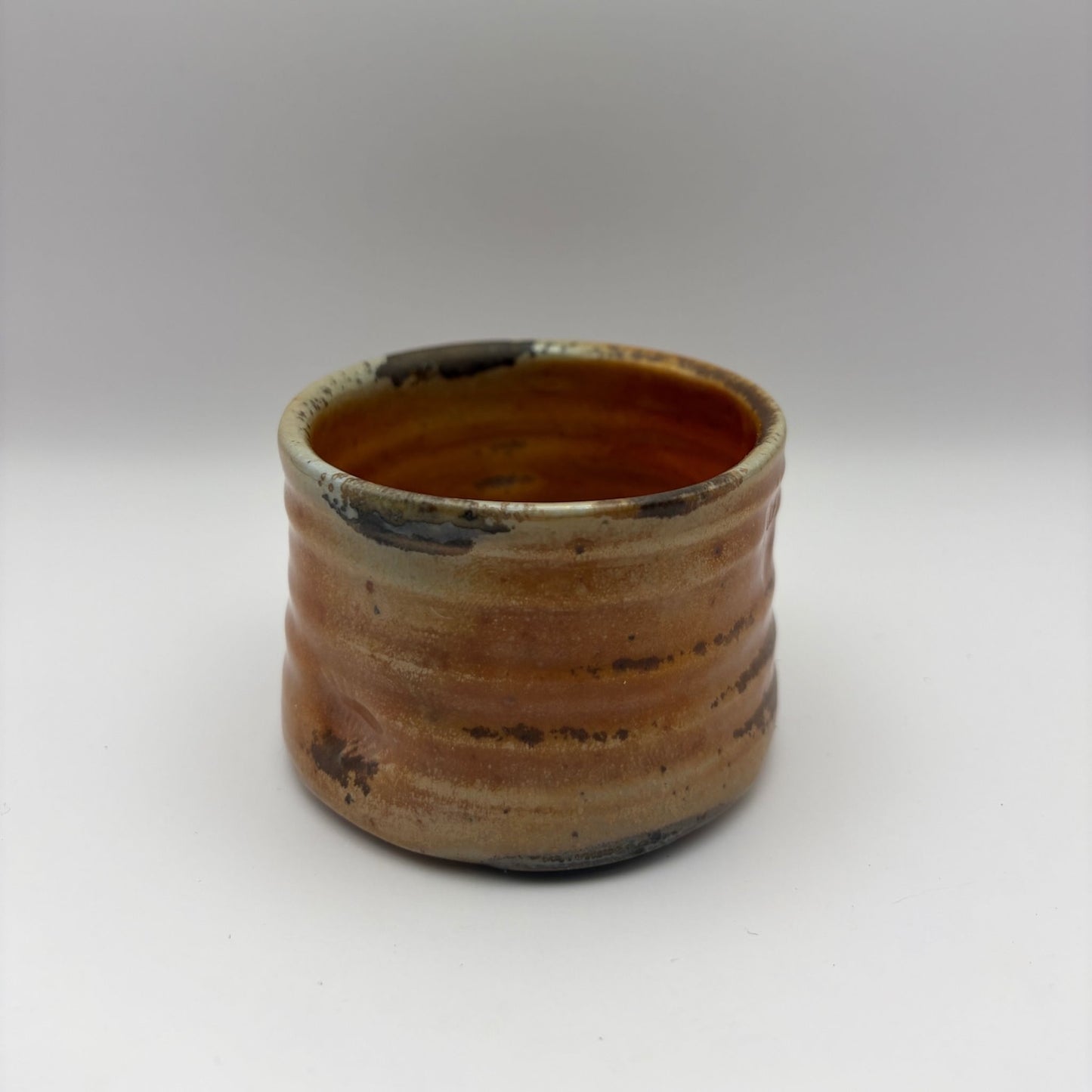 Orange Wood Fired Sipper by Sarah Boudinot