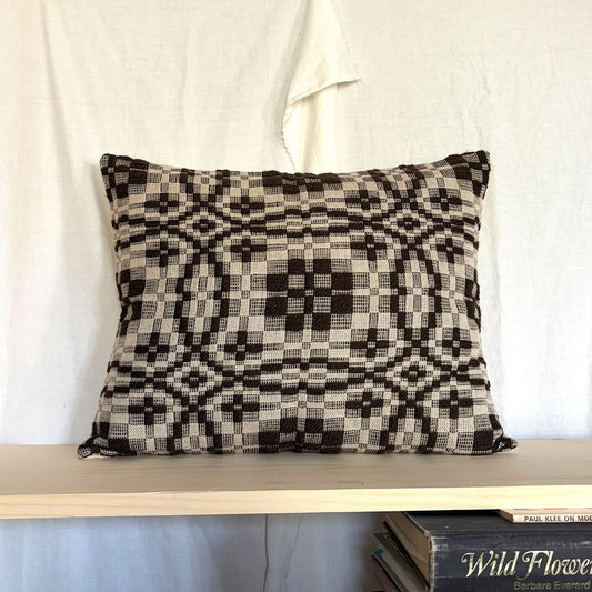 Overshot Pillow Bark by Sam Tannenbaum