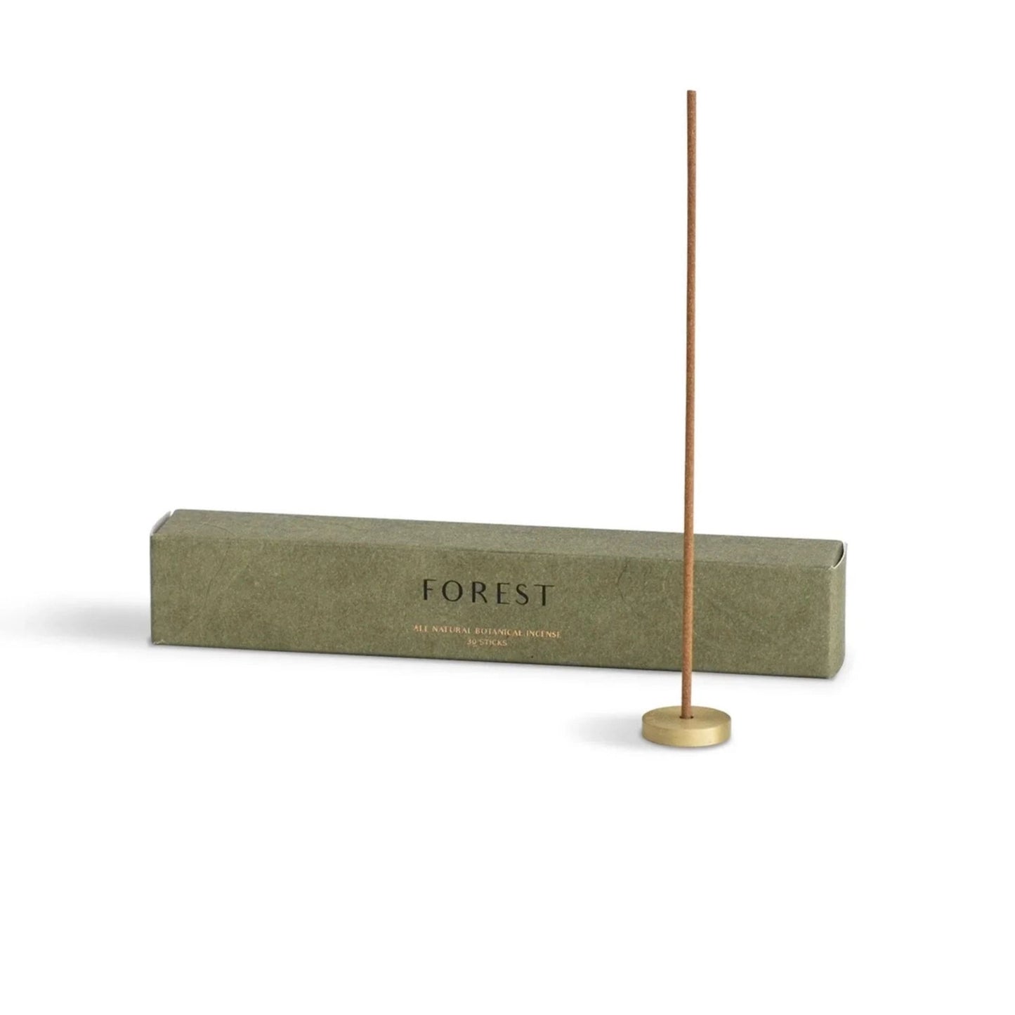 Set of Palo Santo Incense Sticks with Brass Holder