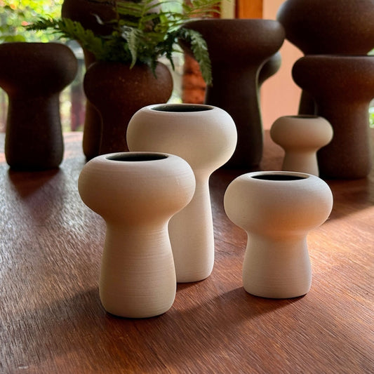 Mushroom Vase Set by Rondell Meeks