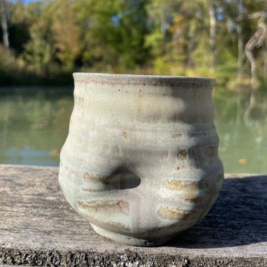 Matte Blue/Grey Mug by Sarah Boudinot