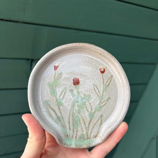 Tulip Spoon Rest by Sarah Boudinot