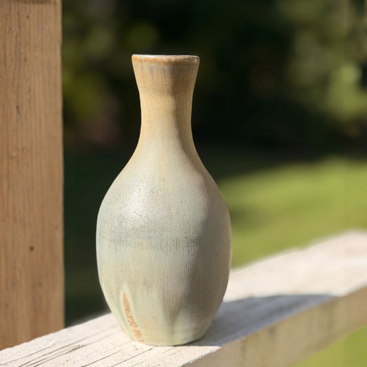 Soda-Fired Stem Vase