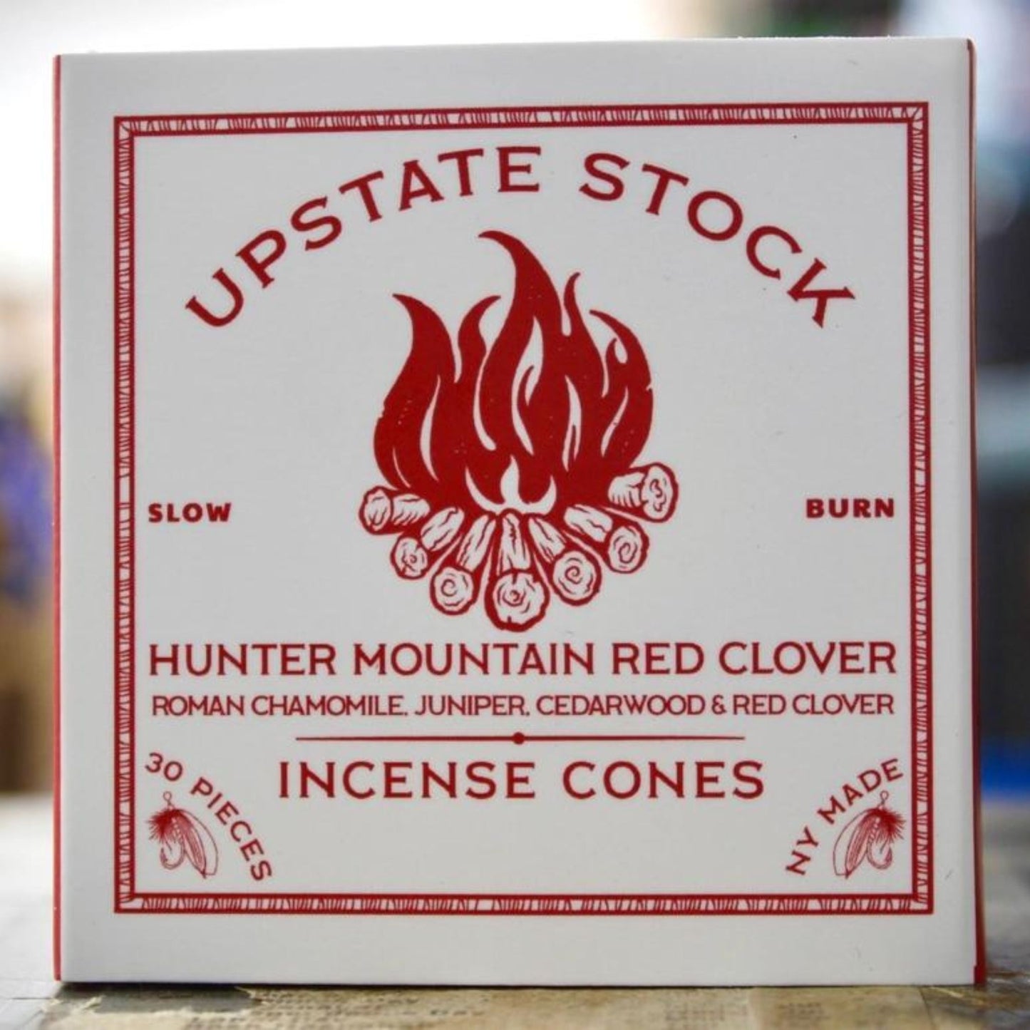 Slow Burn Upstate Stock Incense Cones