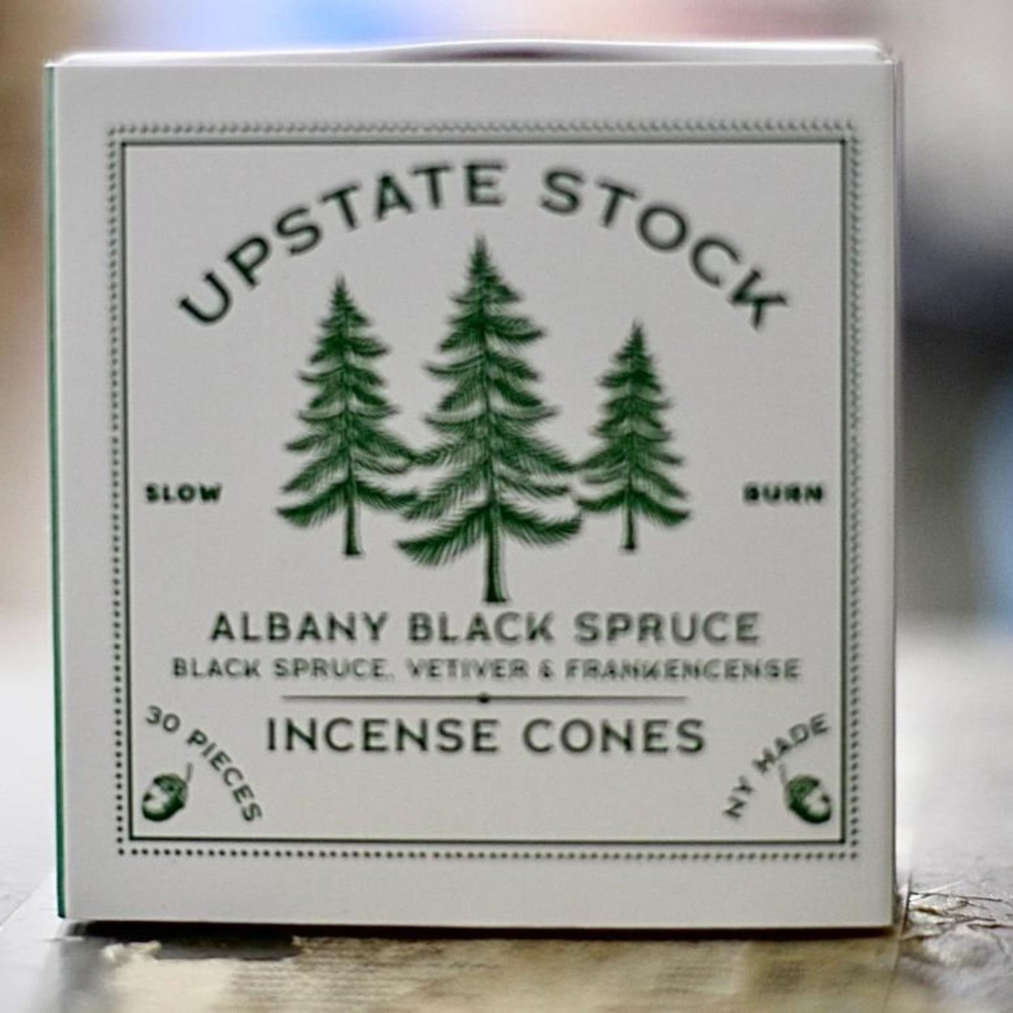 Slow Burn Upstate Stock Incense Cones