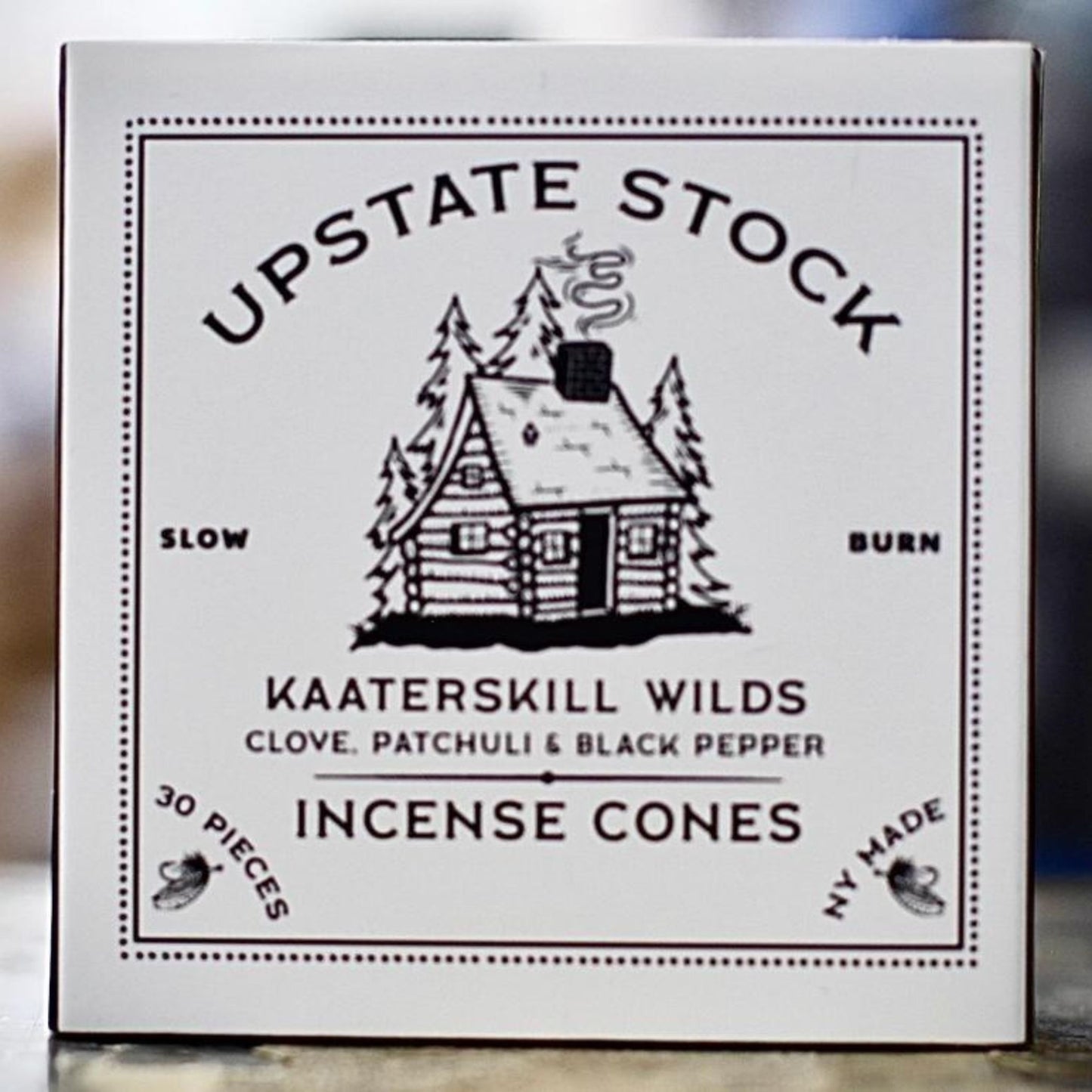 Slow Burn Upstate Stock Incense Cones