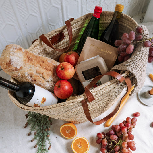 French Market Tote Basket