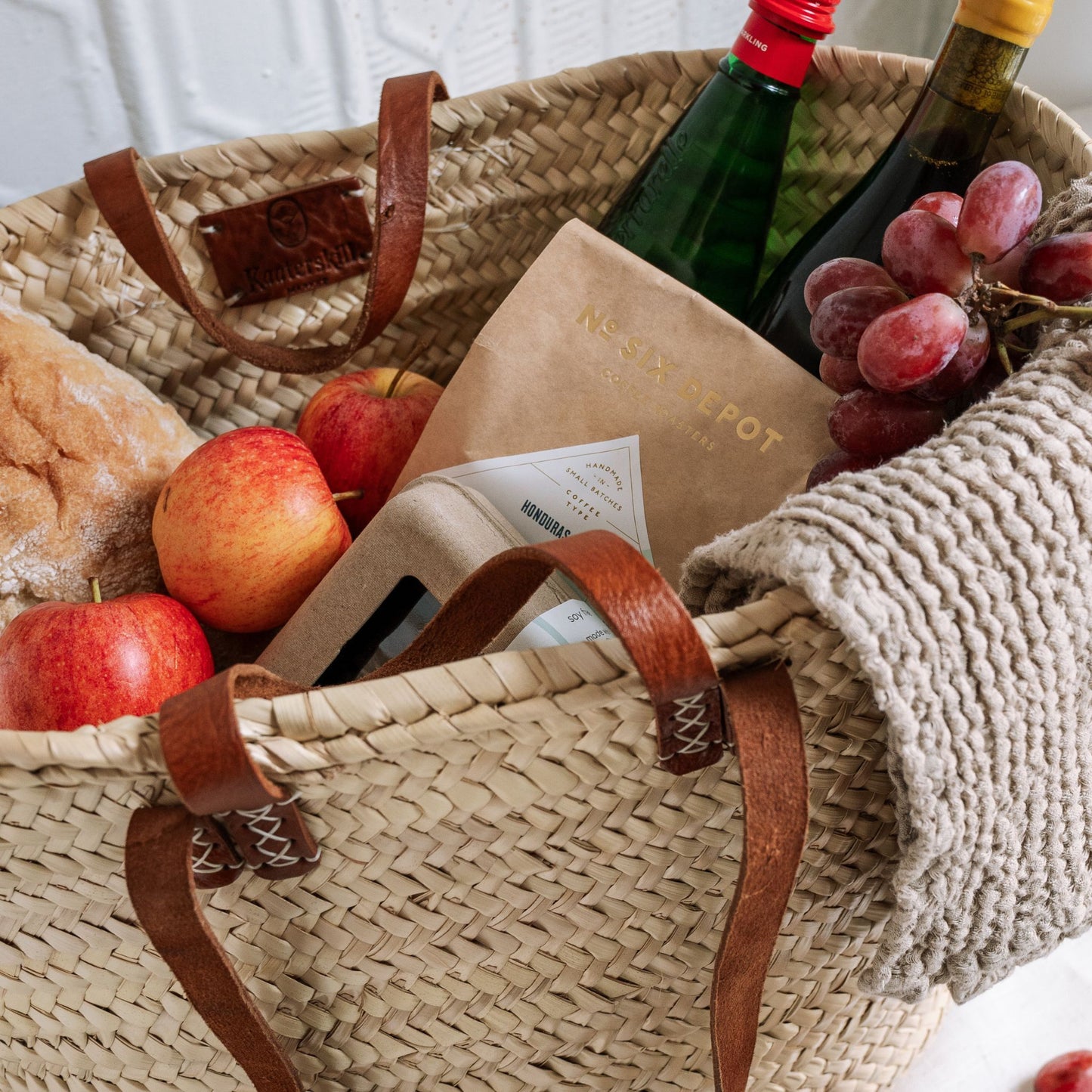 French Market Tote Basket