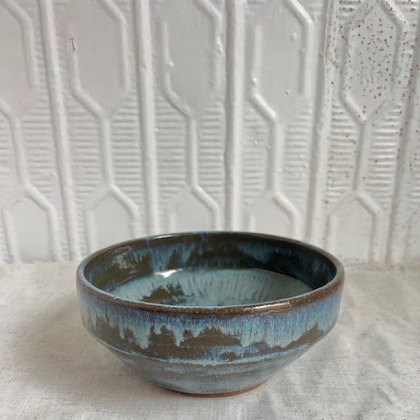 Floating Blue Bowl by Ben Clark