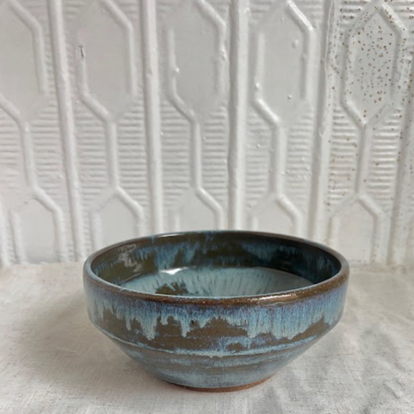 Floating Blue Bowl by Ben Clark
