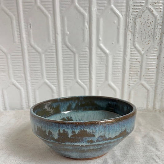 Floating Blue Bowl by Ben Clark