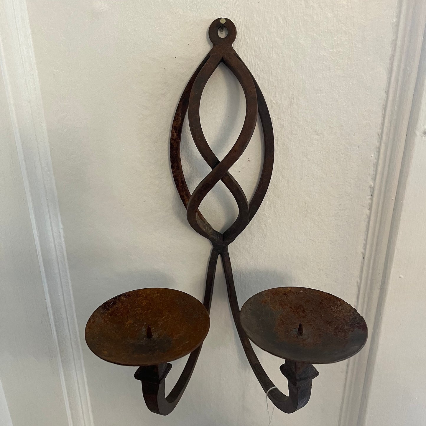 Vintage Double Candle Wall Sconce