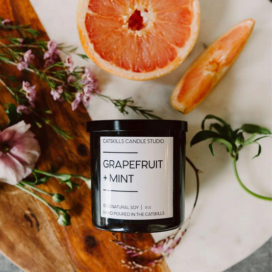 Grapefruit + Mint Candle