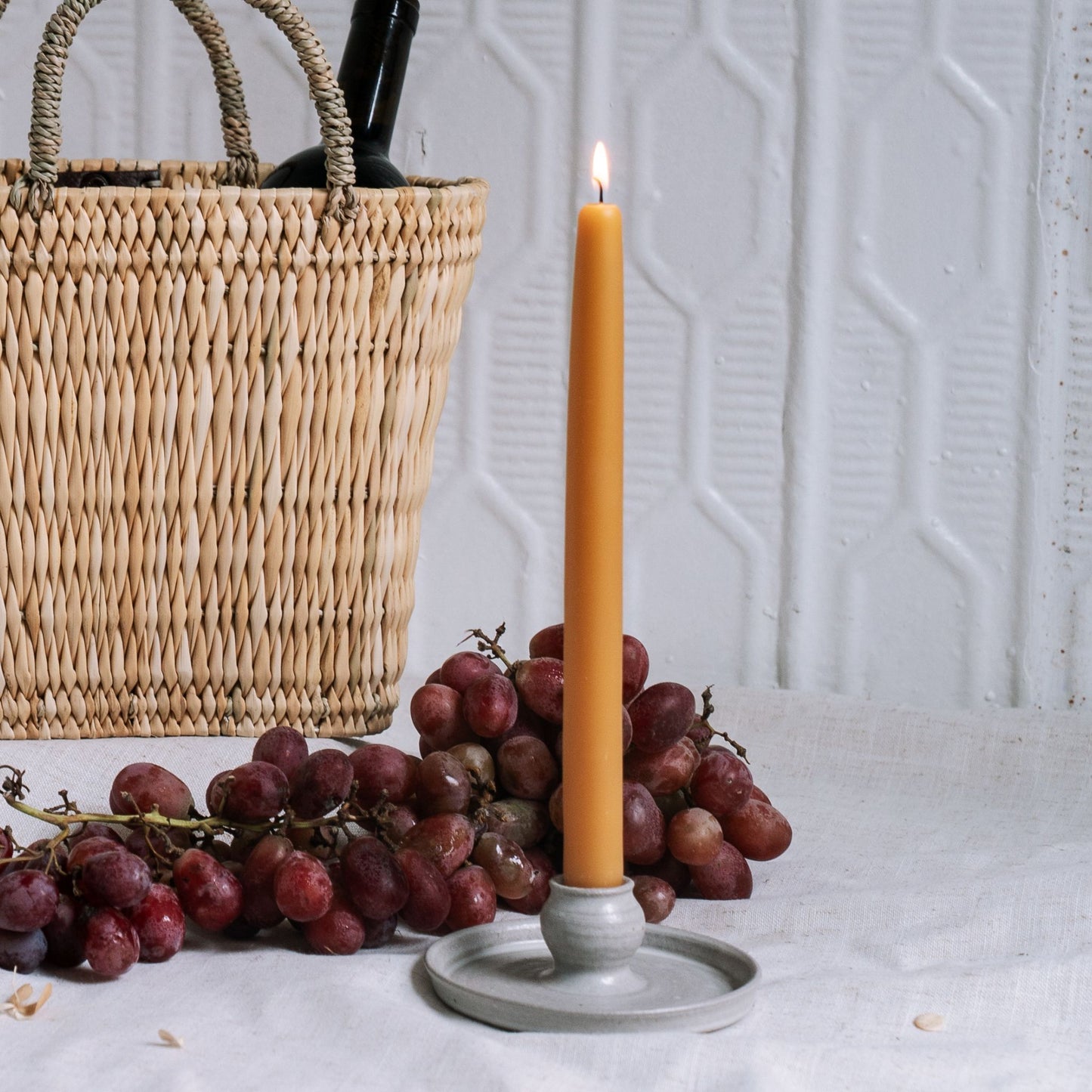 Jardiniere Ceramic Candlestick