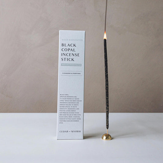 Black Copal Wild Harvested Incense Sticks