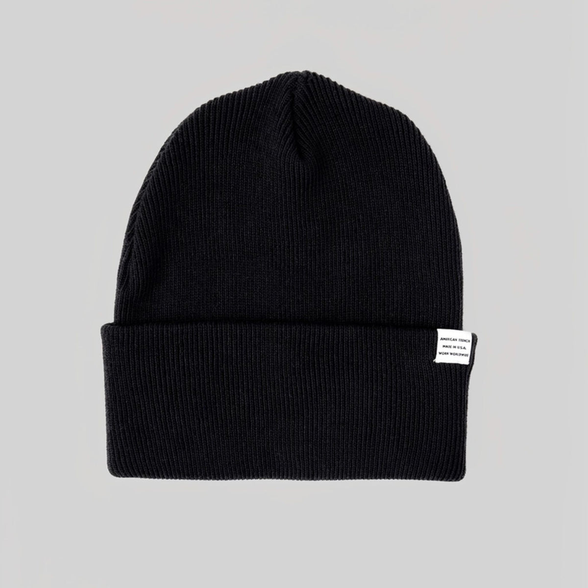 Cotton Cuffed Beanie Made in USA