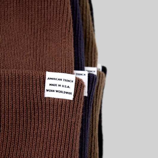 Cotton Cuffed Beanie Made in USA
