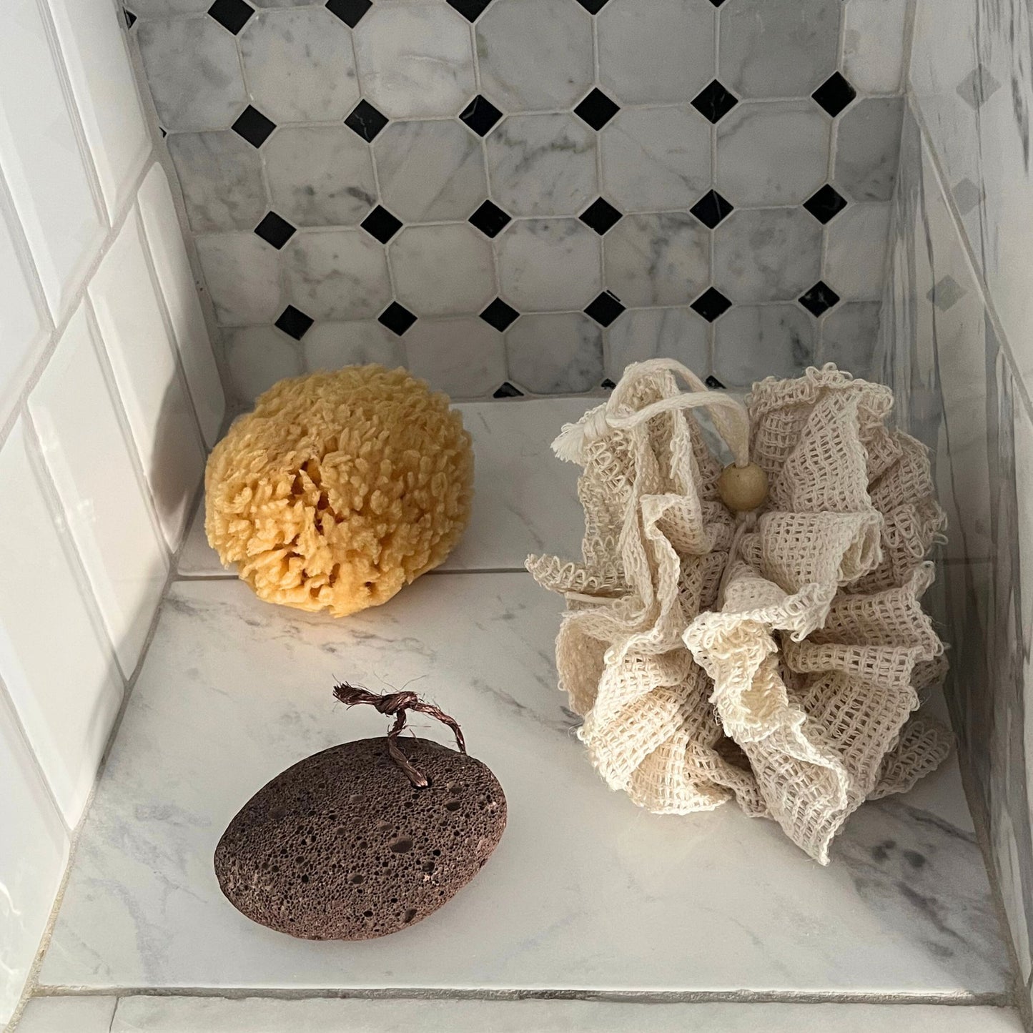 Sisal Exfoliating Shower Loofah Pouf