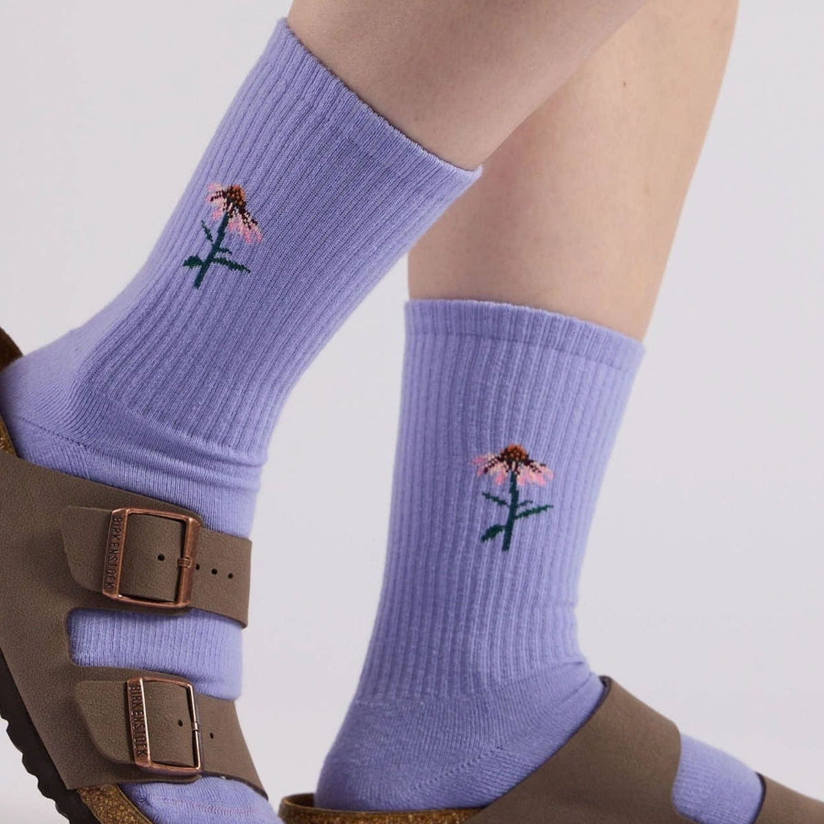 Blooming Crew Socks
