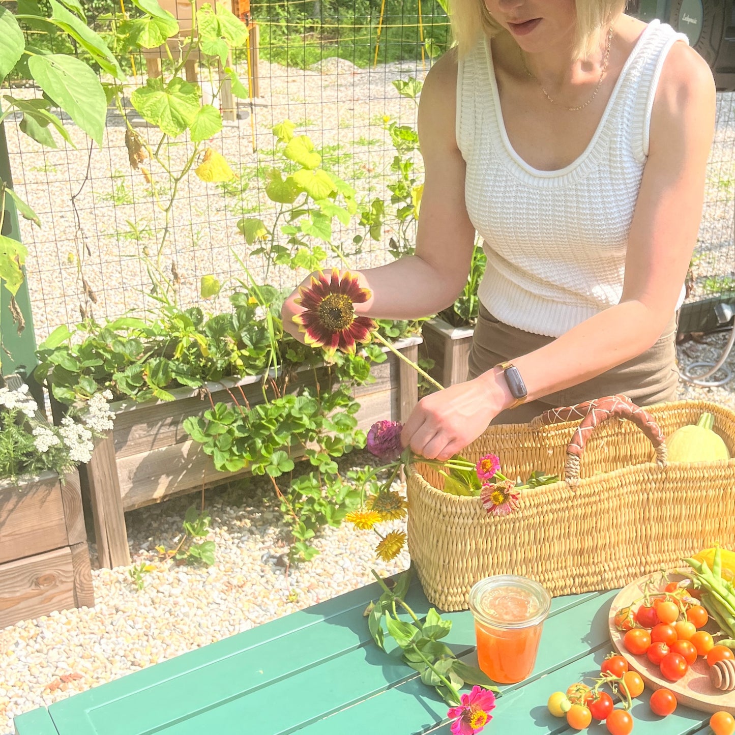 Gardener’s Long Basket