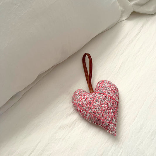 Hanging Lavender Heart Sachet