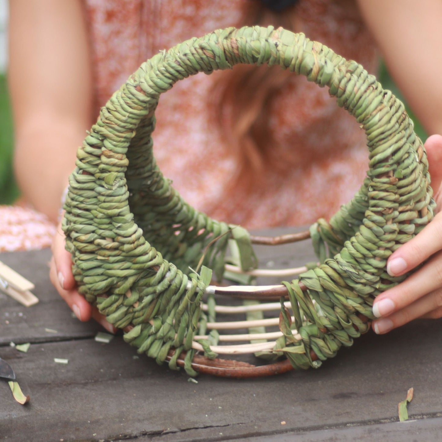 Basketry Workshop: Cattail & Willow Hen Basket - Sunday, February 22nd