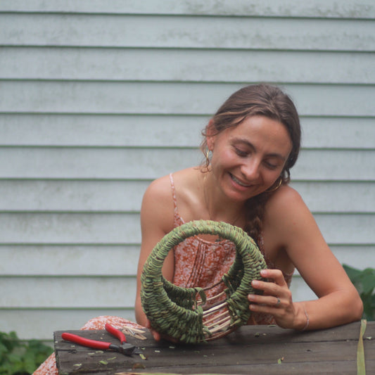 Basketry Workshop: Cattail & Willow Hen Basket - Sunday, February 22nd