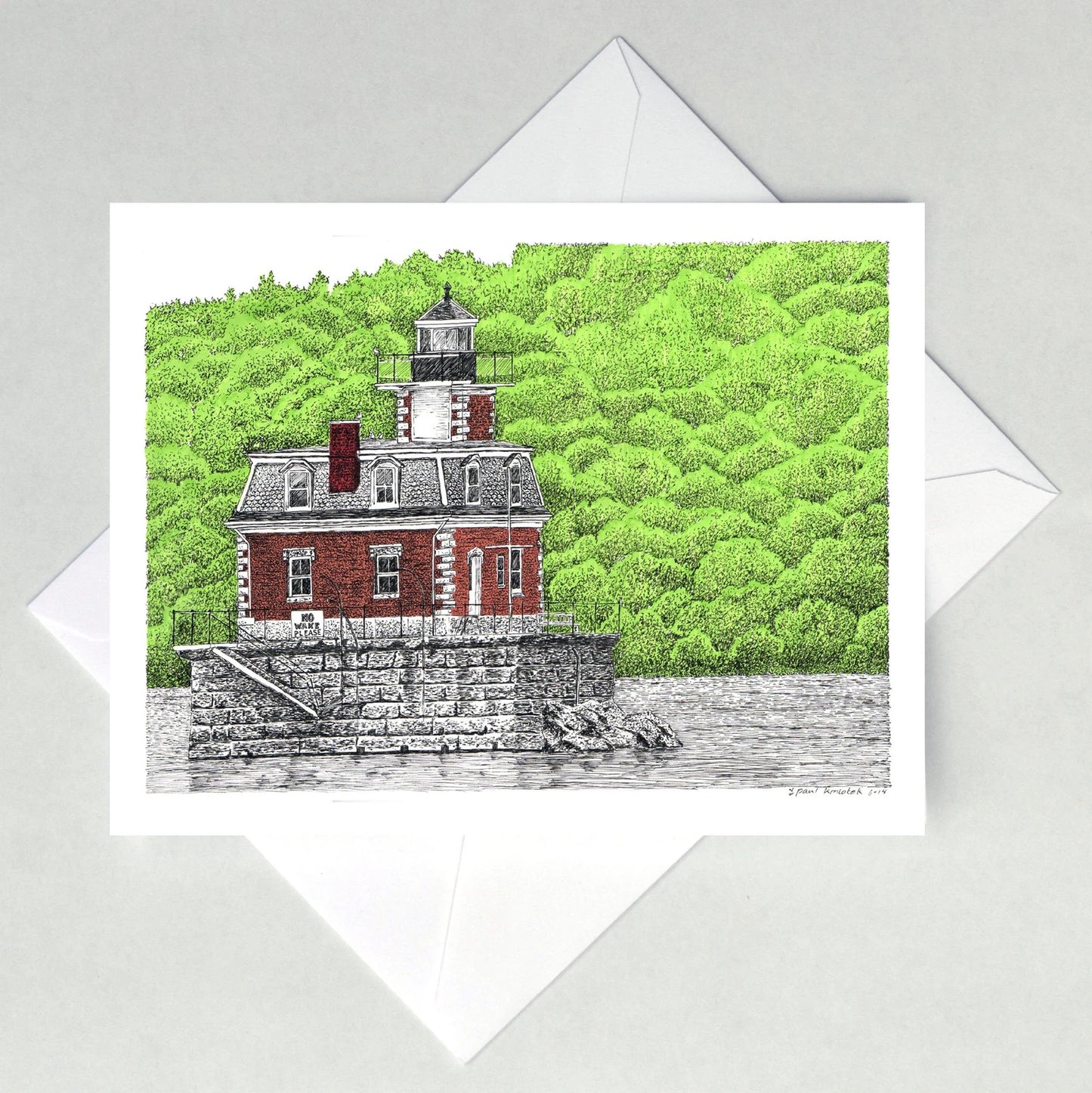 Hudson-Athens Lighthouse Card