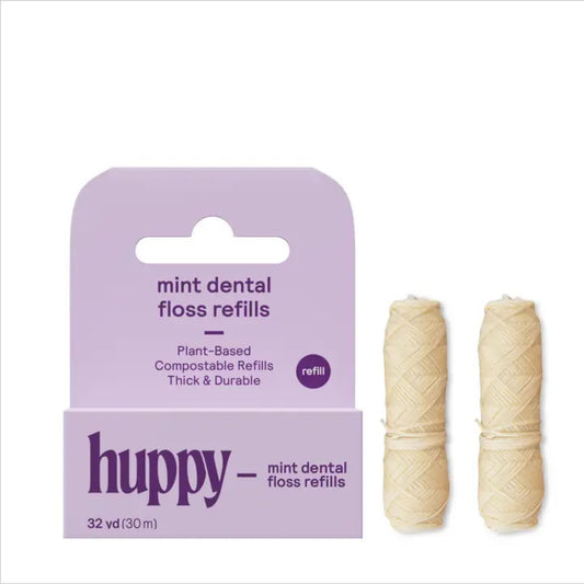 2-Pack Refill for Vegan Plastic-free Dental Floss