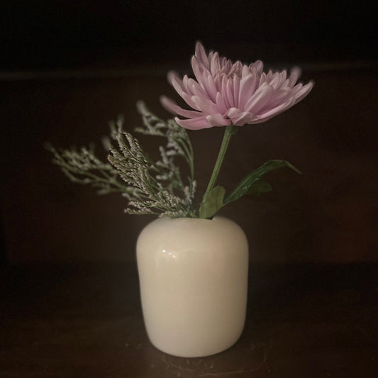 Ikebana Porecelain Vase #1 by Jenny Hayo